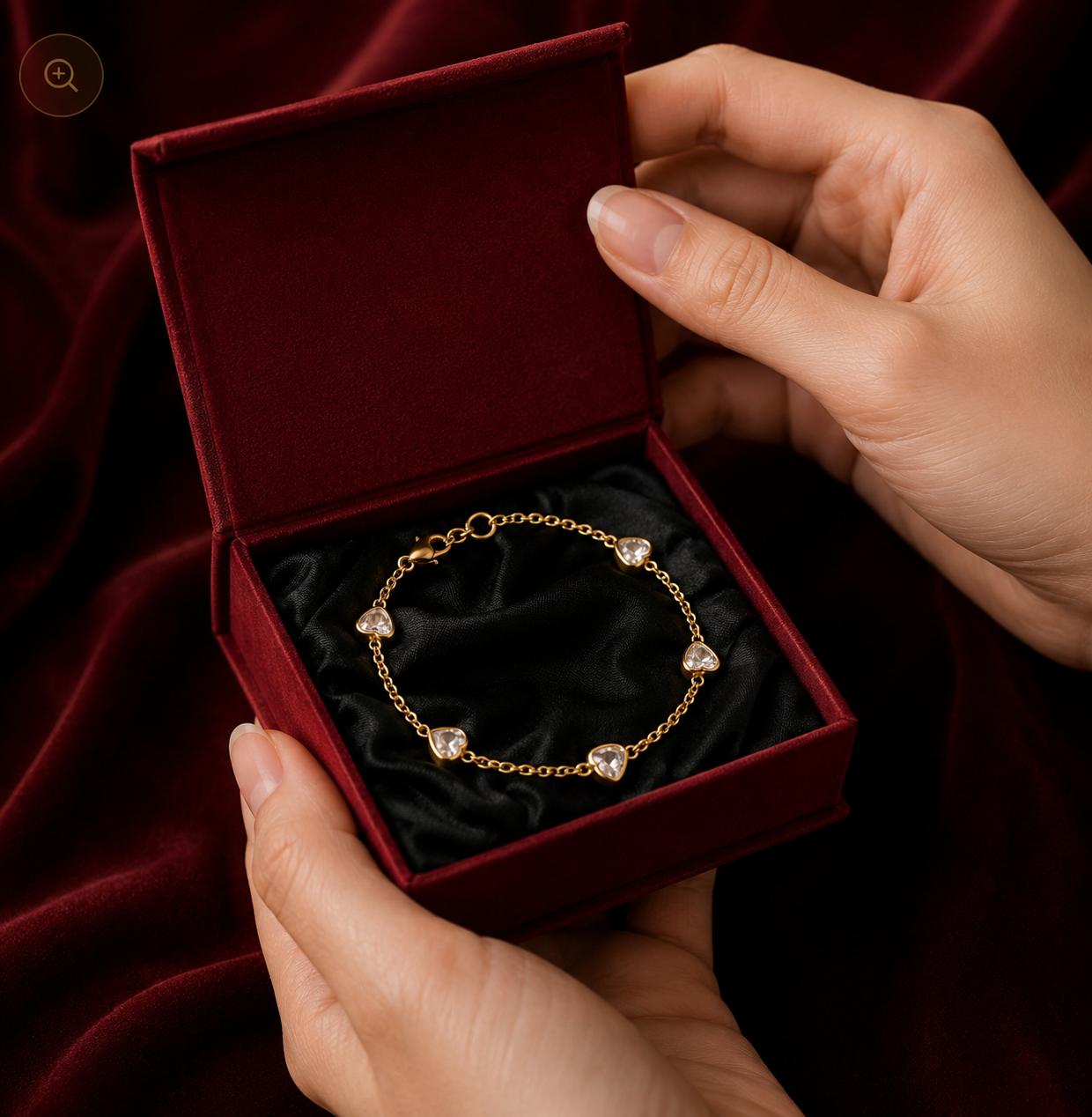 Valentina Heart Bracelet