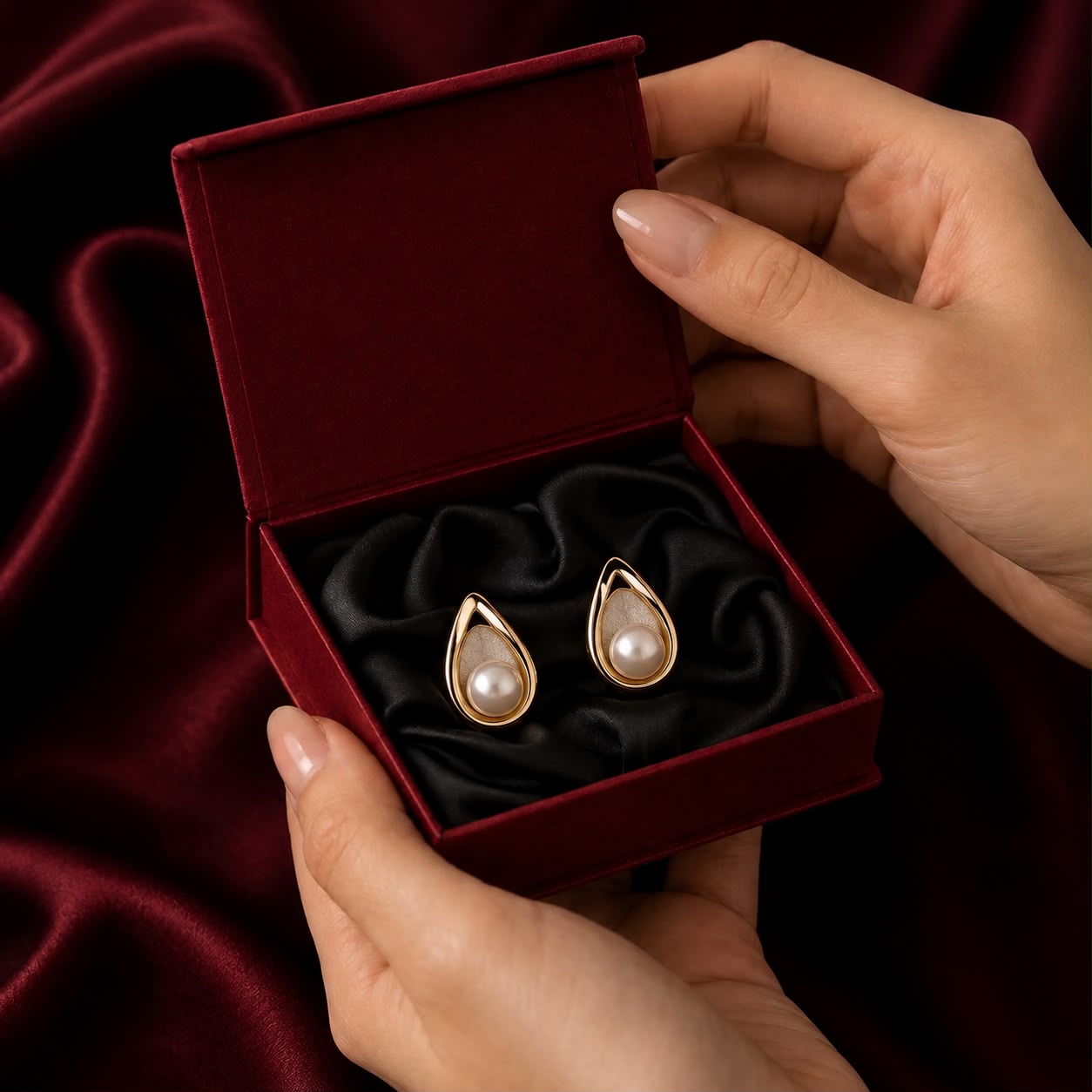 Perla Drops Earrings