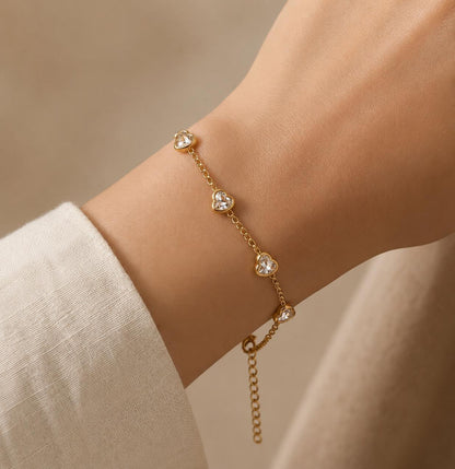 Valentina Heart Bracelet